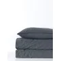 SoundSleep Stonewash Dark Gray family bedding set 160x220 cm dark gray (92669505)