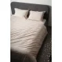 Комплект постільної білизни SoundSleep Stonewash євро 200х220 см бежевий (93593007)