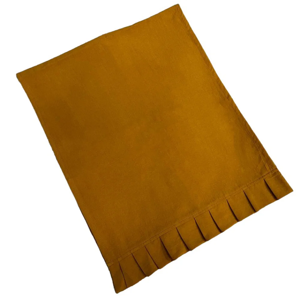 Runner SoundSleep Stonewash Mustard 40x180 cm with ruffles (94331882)