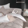 Комплект постільної білизни Love You TLG-2309 VIP сатин-лайт люкс Євро 200х220 см сірий (m018398)