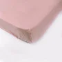 Простирадло на гумці SoundSleep Dry Rose ранфорс 200х200х25 см суха троянда (2800004516662)