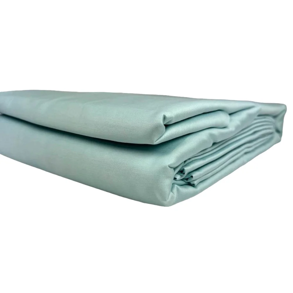 Bed linen set SoundSleep Silken satin Half-tone 160x215 cm mint (2800004482103)