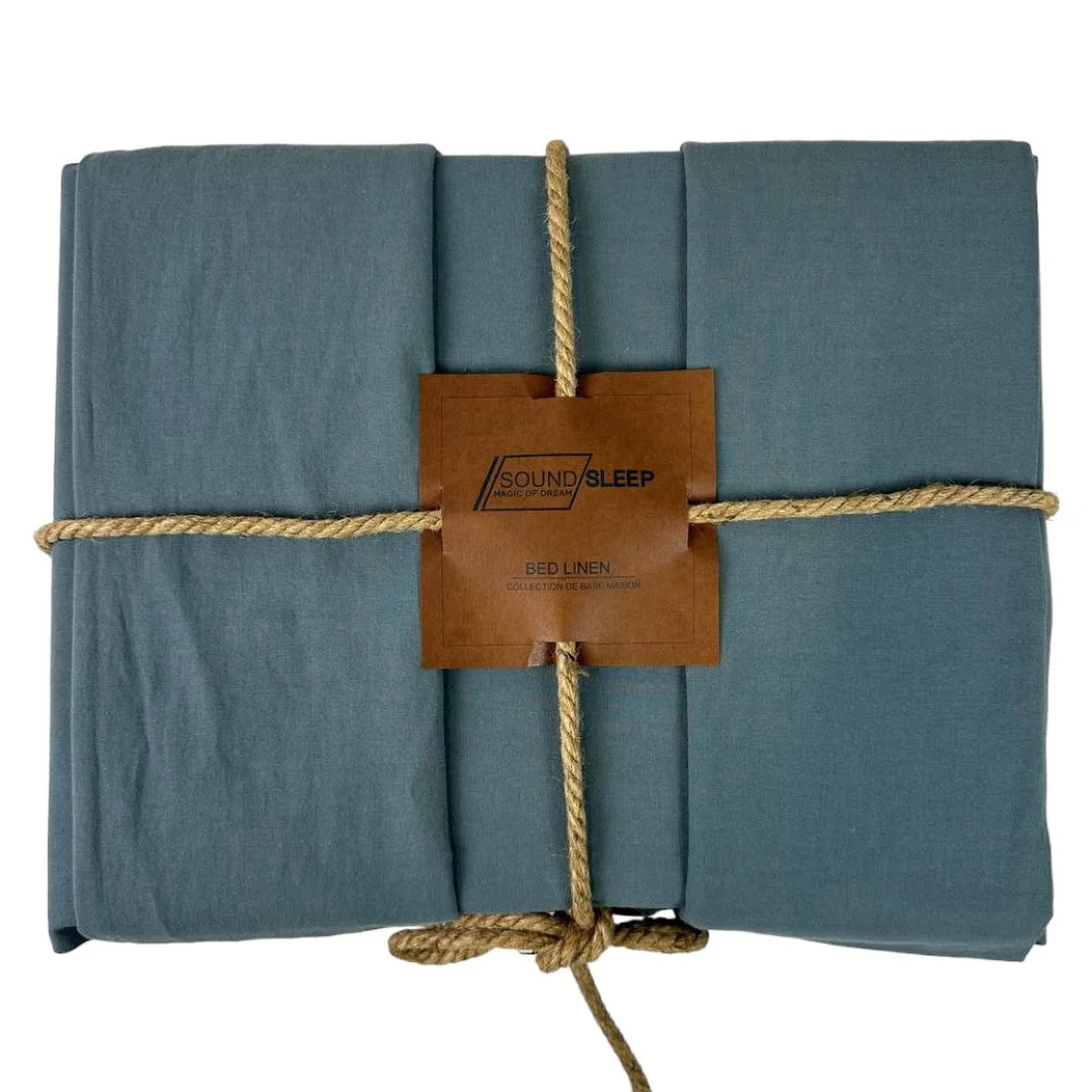 SoundSleep Stonewash Adriatic Light Green family bedding set light green (94350463)