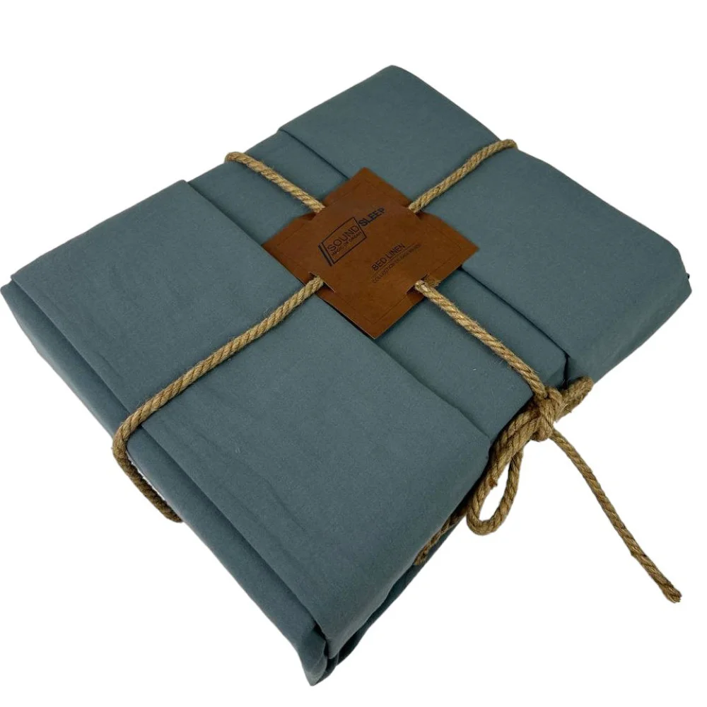 SoundSleep Stonewash Adriatic Light Green family bedding set light green (94350463)