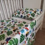 Комплект постільної білизни в ліжечко SoundSleep Jungle муслін дитячий 112х147 см (94335378)