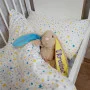 Простирадло SoundSleep Stars фланель дитяче 110х150 см (94337785)