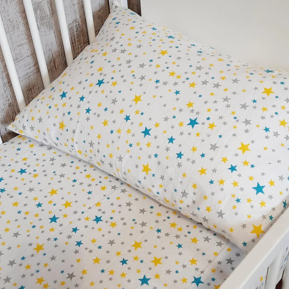 Простирадло SoundSleep Stars фланель дитяче 110х150 см (94337785)