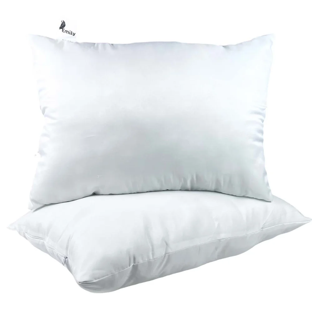 Pillow Emily Lightness Antiallergic with Zipper 50x70 cm White (93963404)