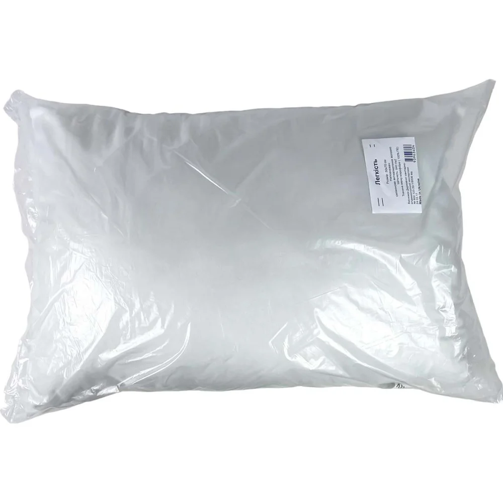 Pillow Emily Lightness Antiallergic with Zipper 50x70 cm White (93963404)