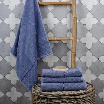 Towel SoundSleep Soft terry 70x140 cm 500g dark cornflower (2800004633505)