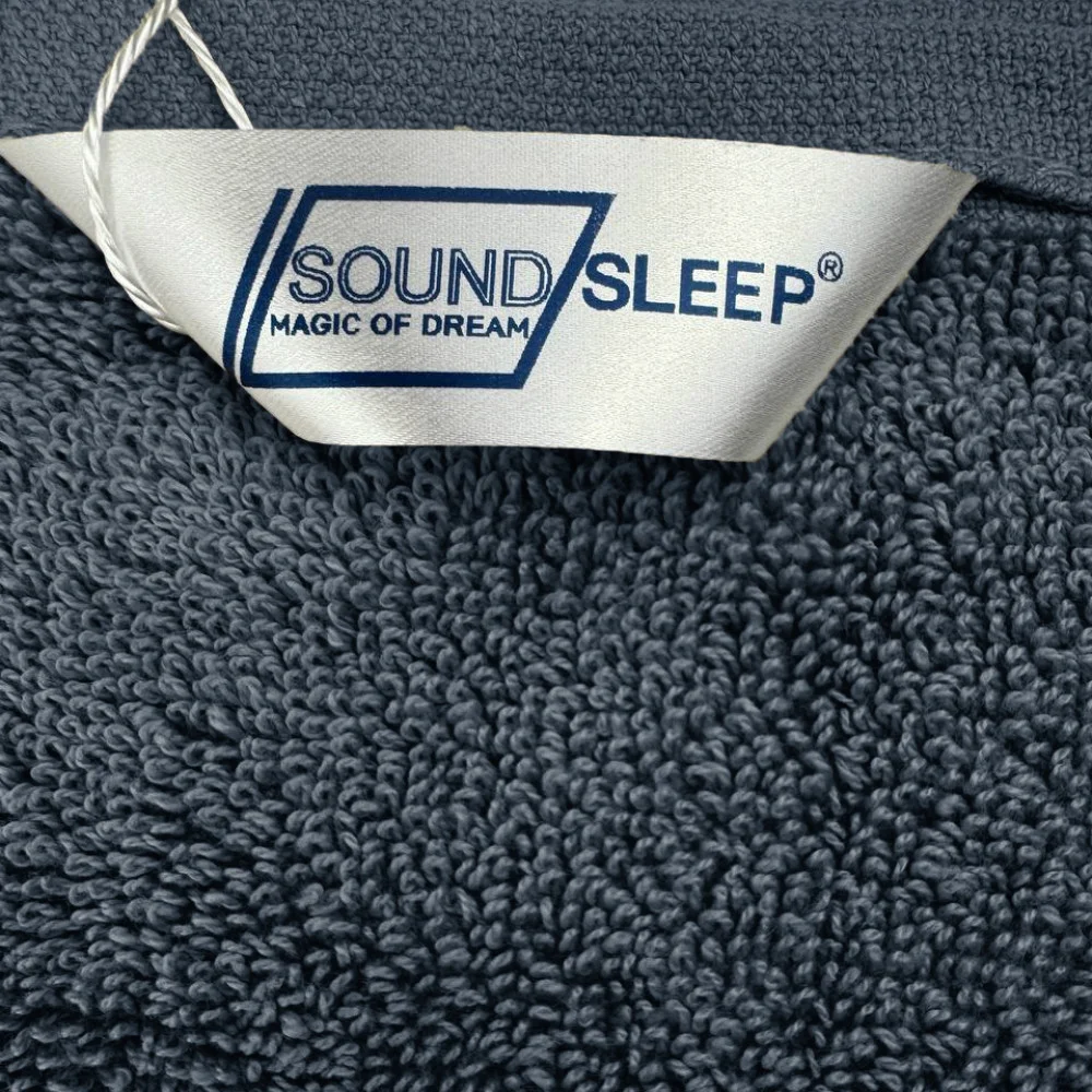 Полотенце махровое с петелькой SoundSleep Delicat 70х140 см 500 гм2 темно-серый (94313314)